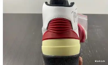 dj4375-101  red Retro Jordan white 2 0420